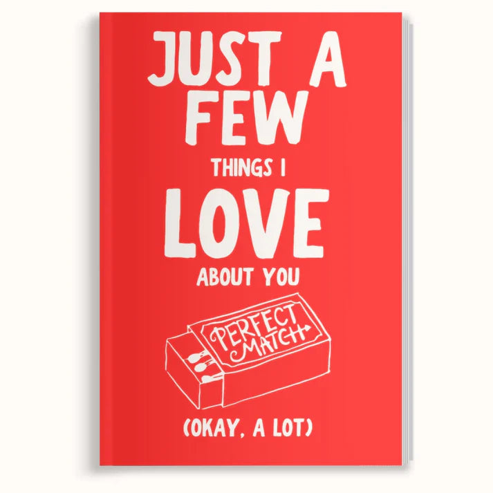 Just a Few Things I Love About You Couples Fill-In-Blank Book