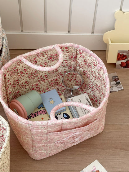 Floral Multi-Purpose Basket