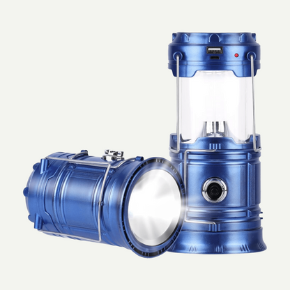 Portable Solar Rechargeable LED Camping Light