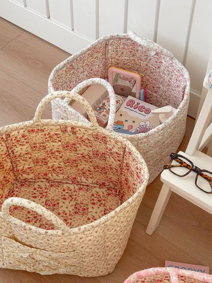 Floral Multi-Purpose Basket
