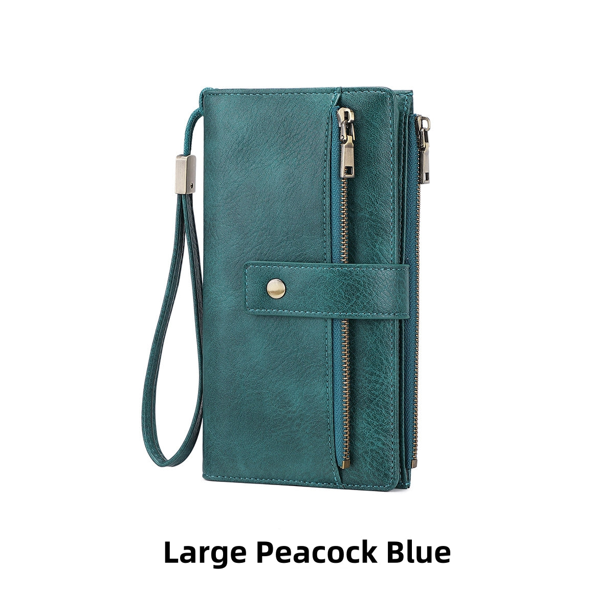 Women’s Small Tri-Fold Wallet – 18 Card Slots, Compact Design