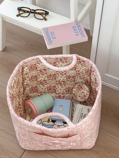 Floral Multi-Purpose Basket