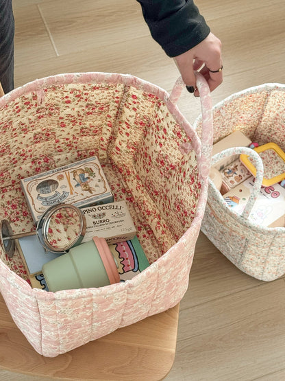 Floral Multi-Purpose Basket