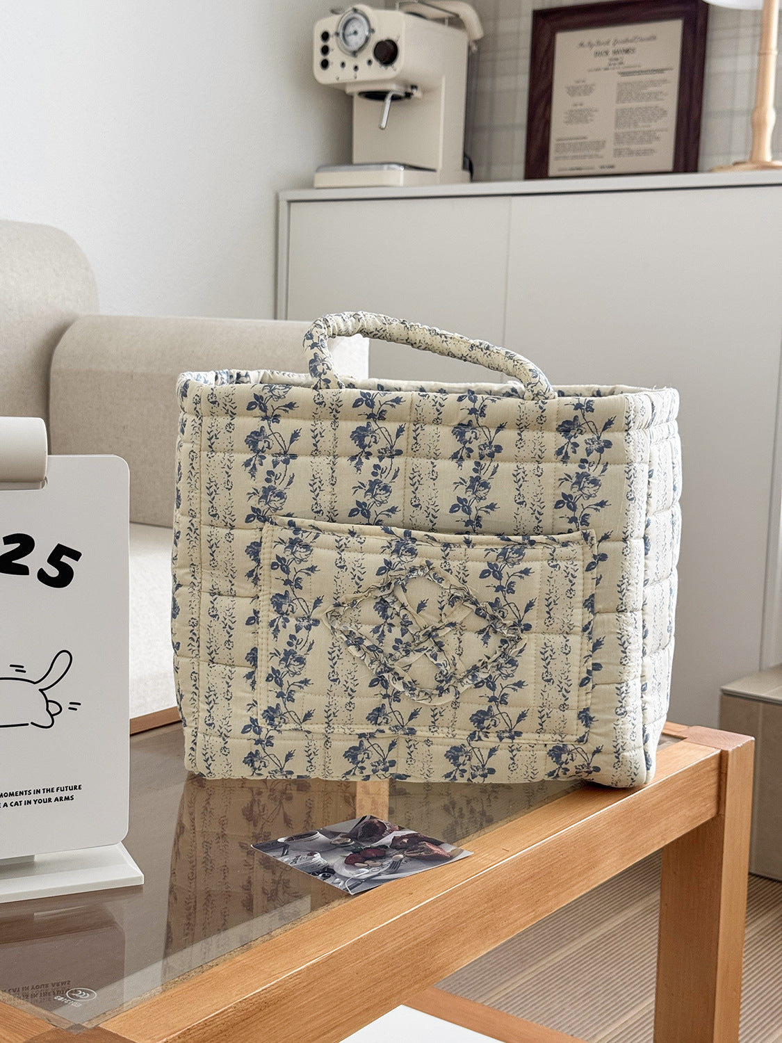 Floral Multi-Purpose Basket