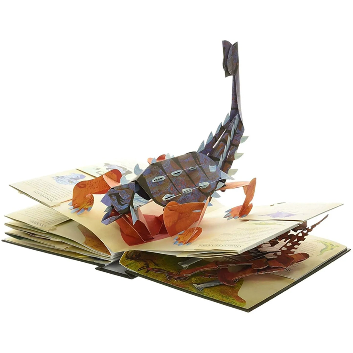 3D Prehistoric Dinosaur Pop-Up Encyclopedia for Kids